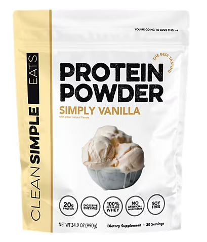 Grass Fed Whey Protein β Simply Vanilla